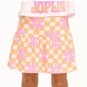 Chaser Daisy Check Skirt